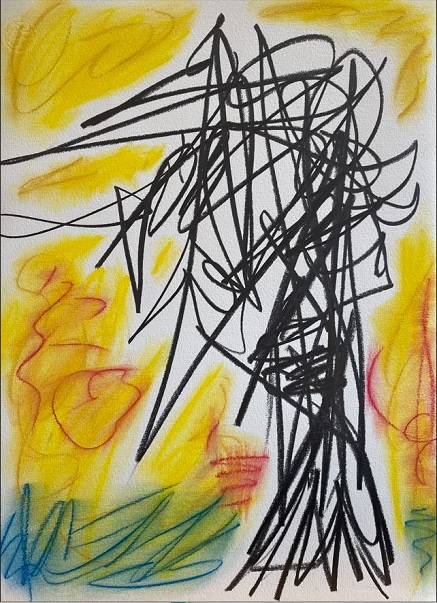 [2023] Untitled, Pastel·Grap...paper ,Size Unknown
